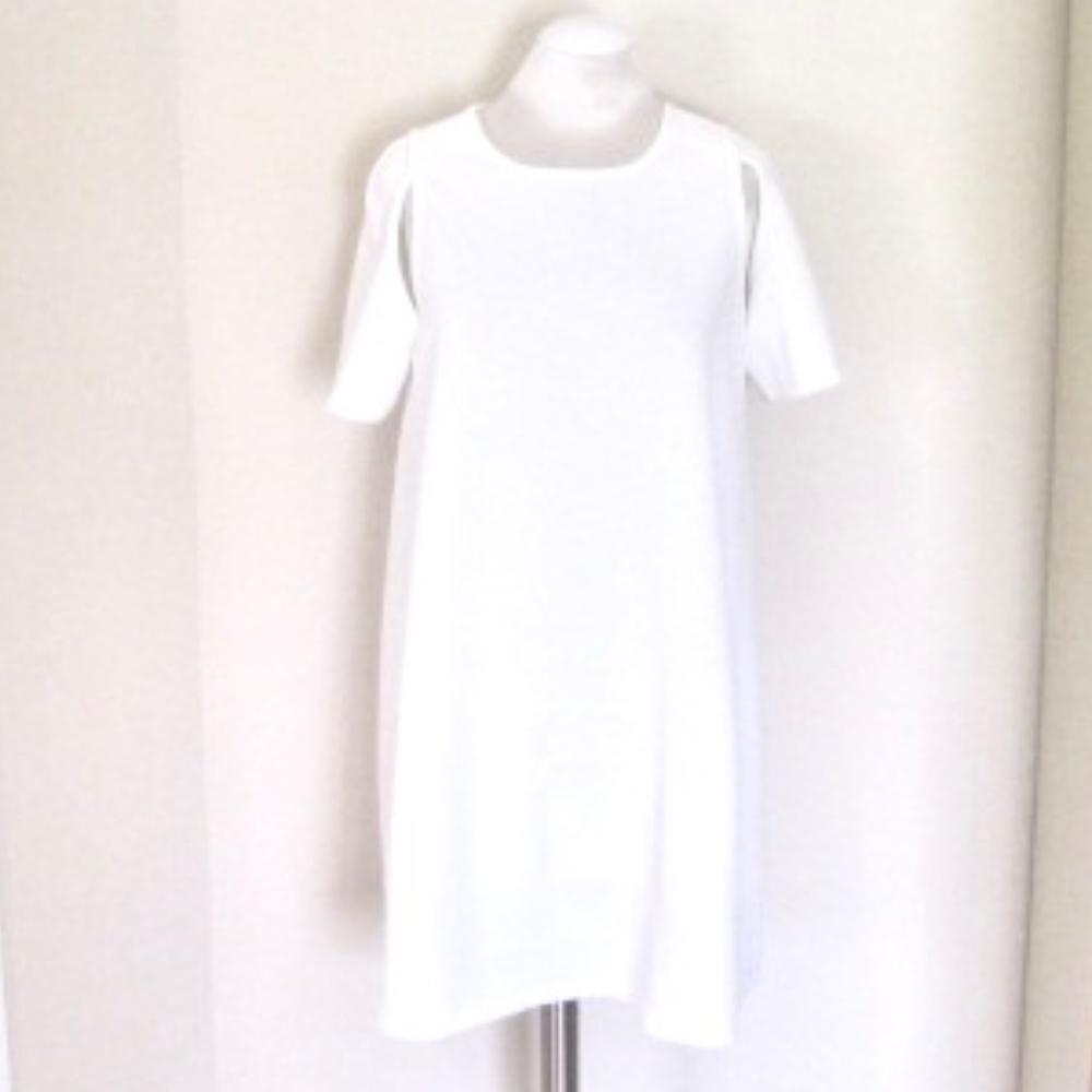 English Factory Waffle Textured Dress